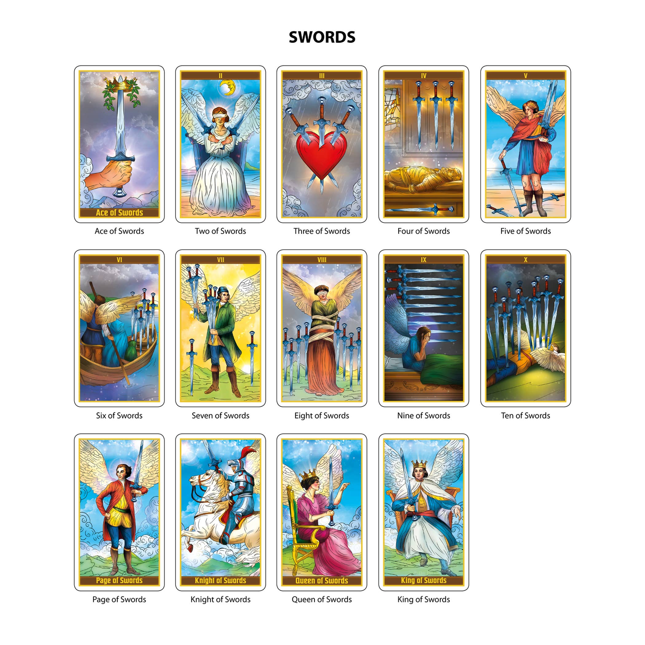 Da Brigh Tarot - Wholesale Tarot Cards - The Angels Tarot Cards Deck8