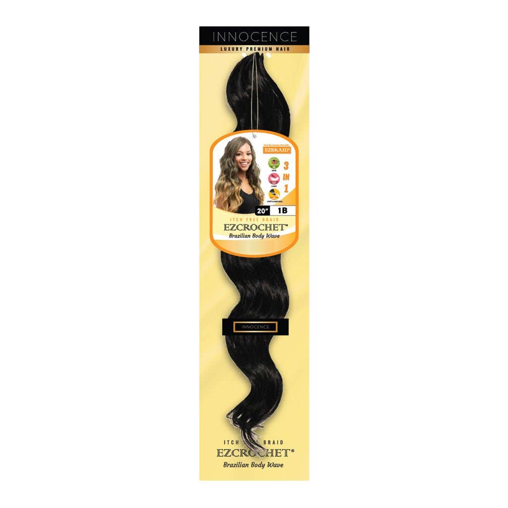 EZBRAID UK - Wholesale Hair Extensions - EZCROCHET Brazilian Body Wave 20"0