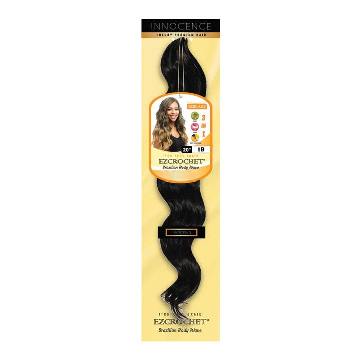 EZBRAID UK - Wholesale Hair Extensions - EZCROCHET Brazilian Body Wave 20"
