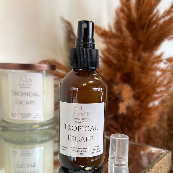 Vaporisateur de linge et salle d'évasion tropicale pour la vente par Sultry Scent Company