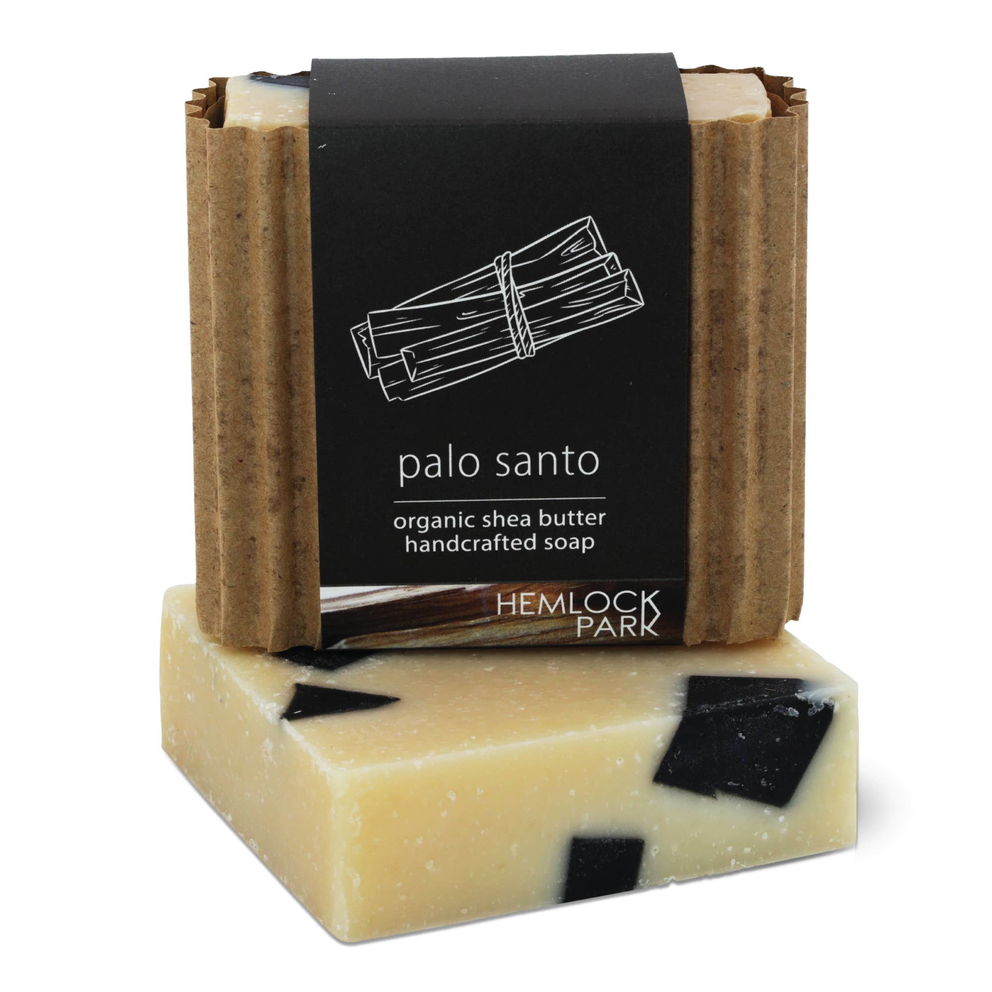 Hemlock Park - Wholesale Bar Soap - Palo Santo | Organic Shea Butter Soap0