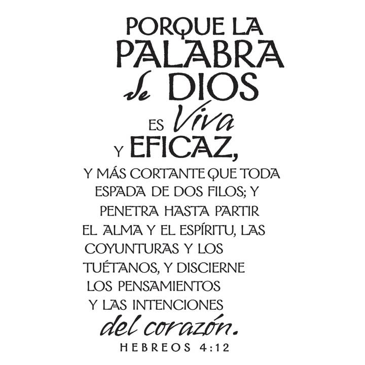 Dicksons - Wholesale Decorative Tabletop Object - LCP Spanish Plaque La Palabra De Dios2