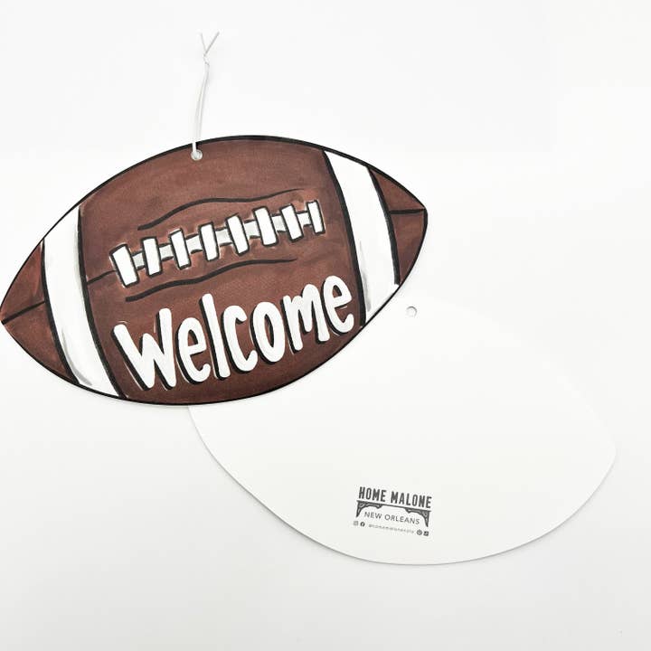 Football Welcome Decornament-Wreath Game Day NFL Collegiate für den Großhandel von Home Malone