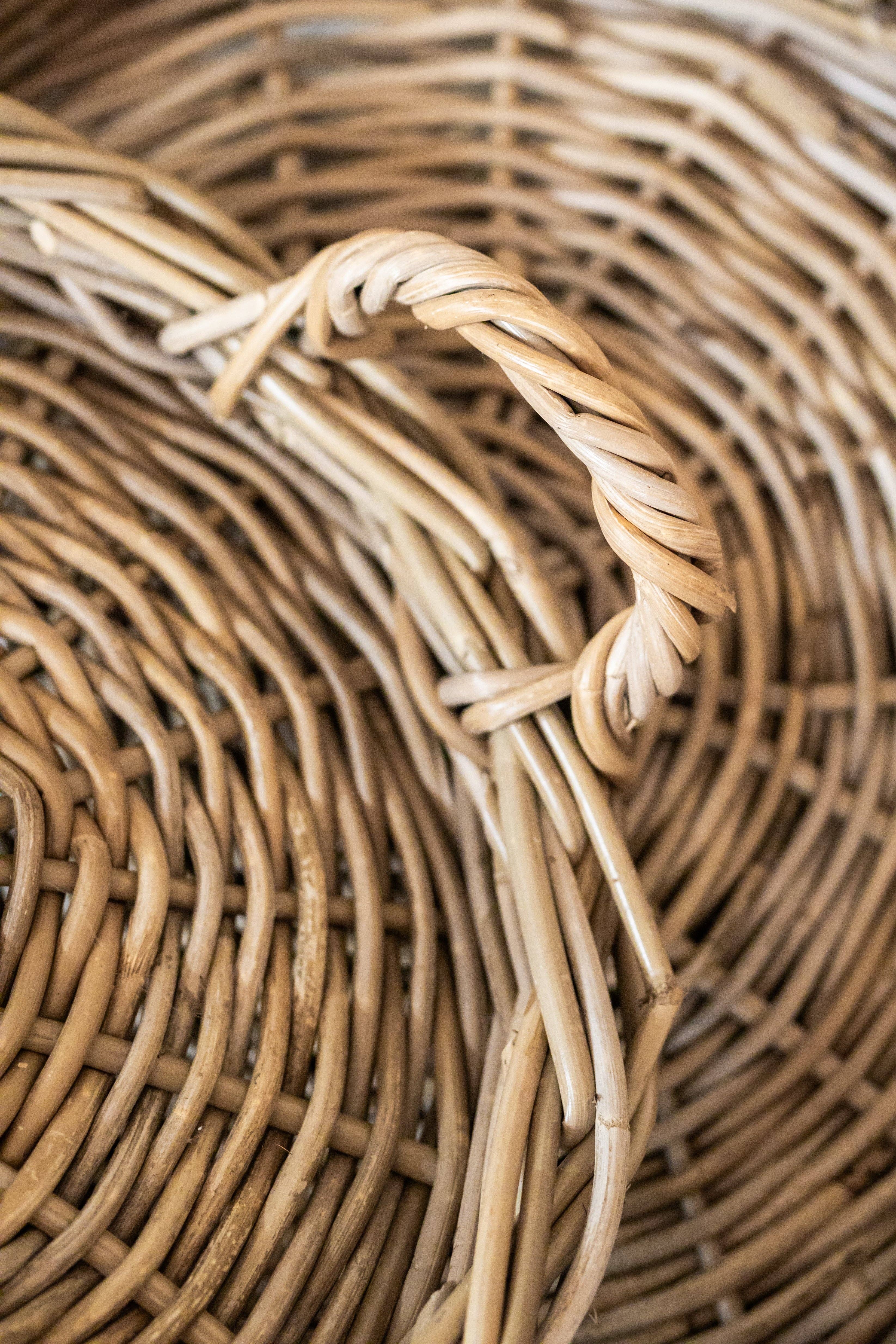 Basketly - Wholesale Decorative Tray - Rattan Round Tray9