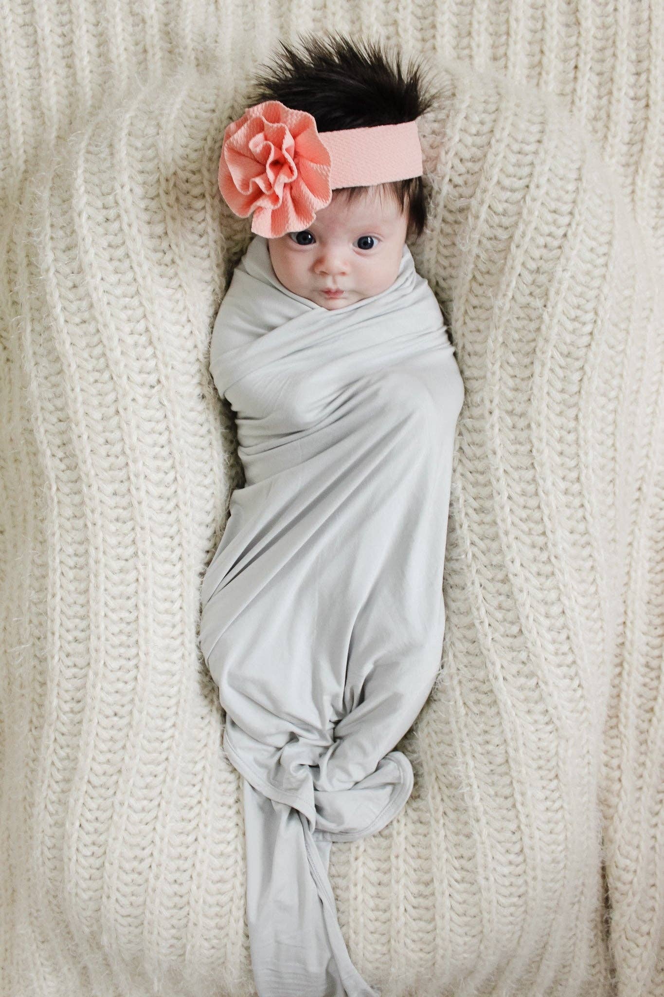 NODNAL Co. – wholesale Swaddle – Baby – Bamboo Swaddle Blanket in Rainbow6