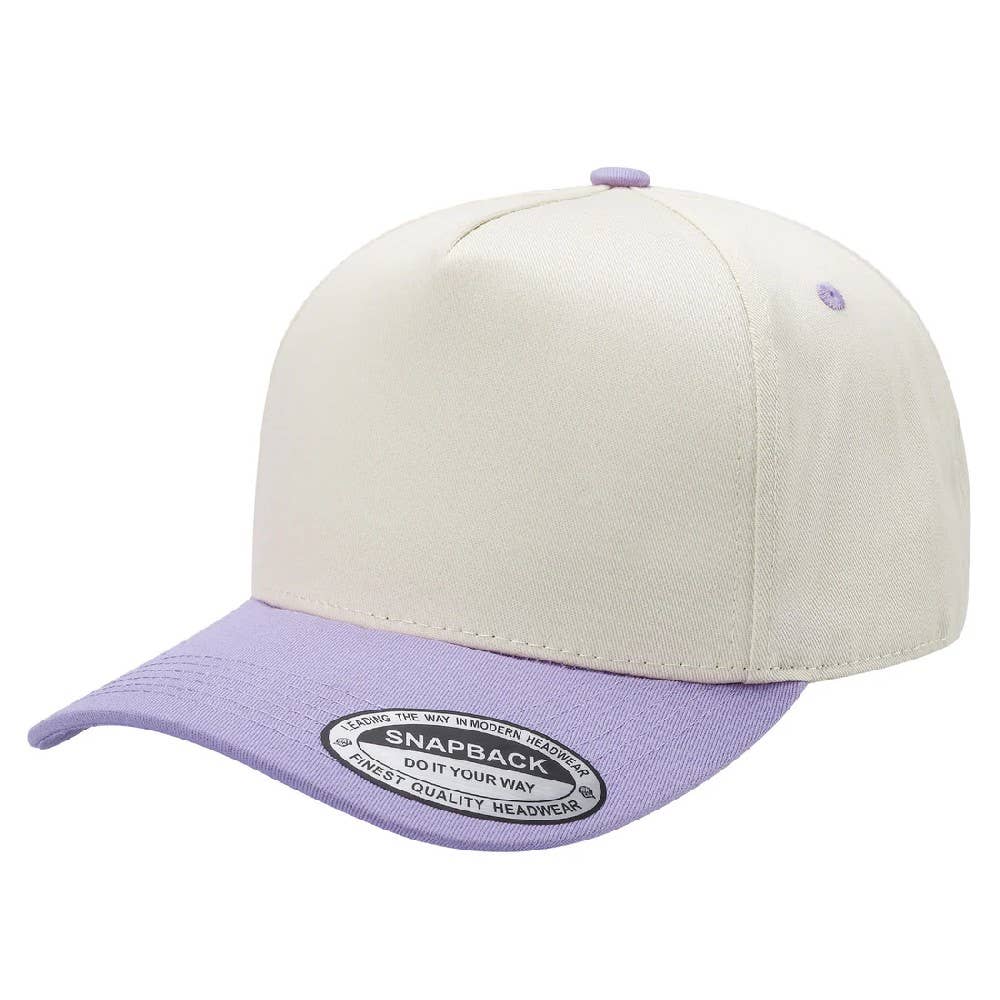 DOBBI - Wholesale Flat Brim Cap - Unisex - 5 Panel Snapback Caps74