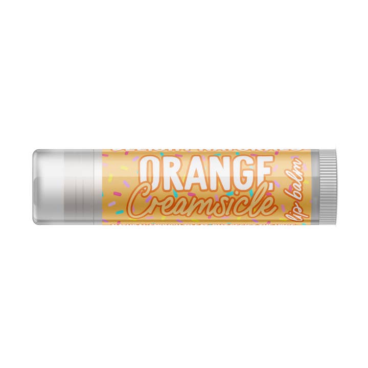 Jumbo Orange Creamsicle Lip Balm for wholesale by Delight Naturals