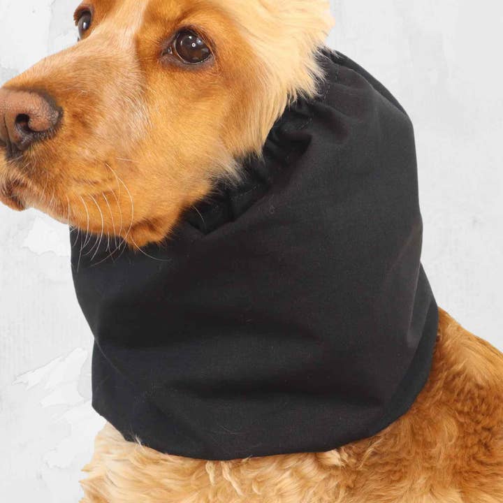 Weicher Baumwoll-Hundeschal | Alltagstauglich | Schwarz für den Großhandel von Distinguish Me