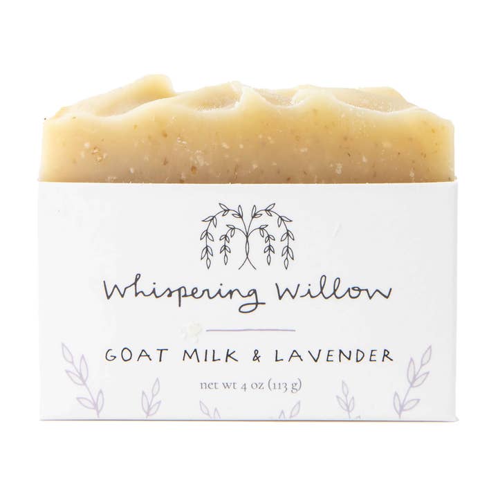 Bar Soap - Goat Milk Lavender for wholesale by Whispering Willow