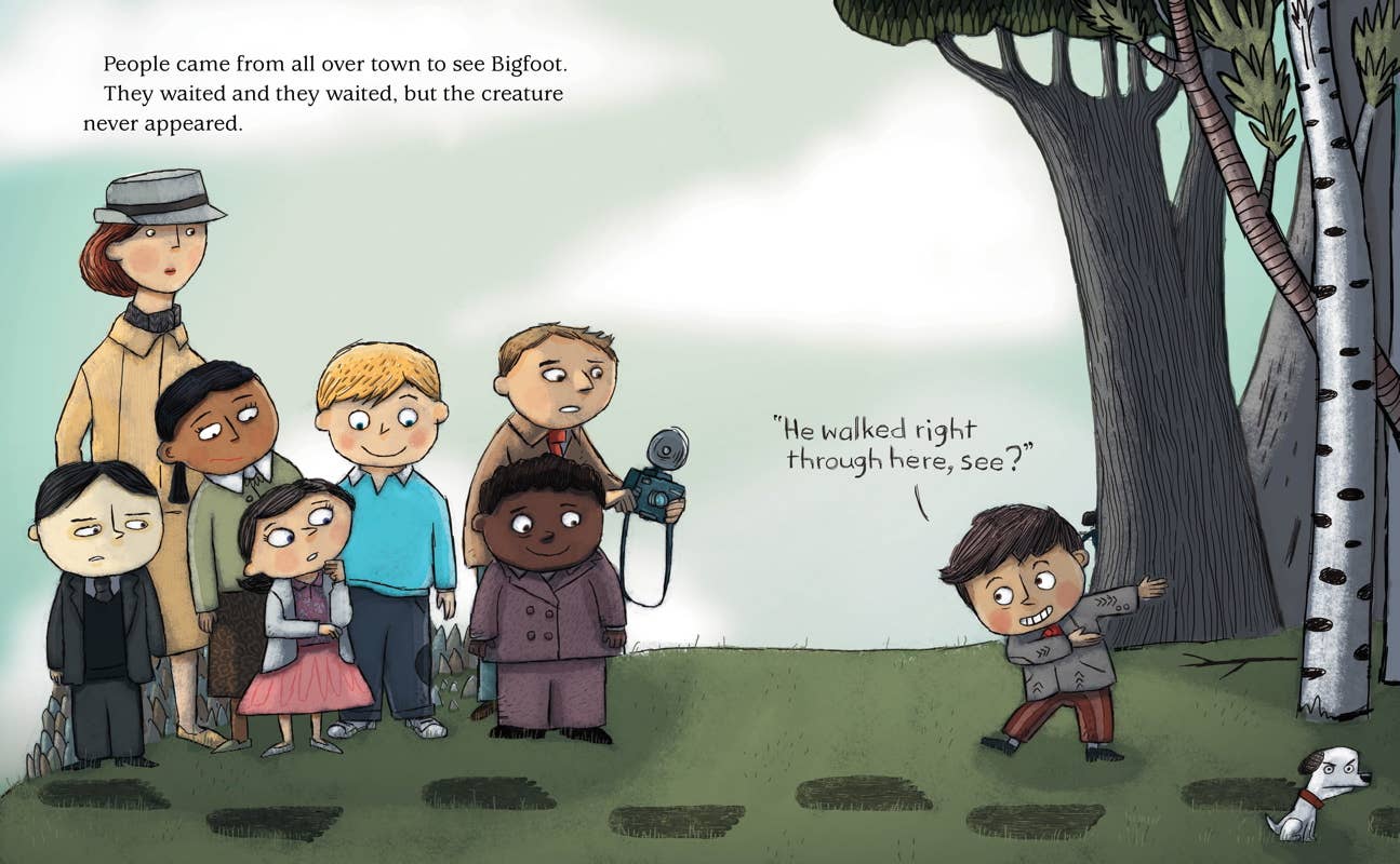 Simon & Schuster - Wholesale Preschool Book (3-5) - Boy Who Cried Bigfoot! by Scott Magoon3