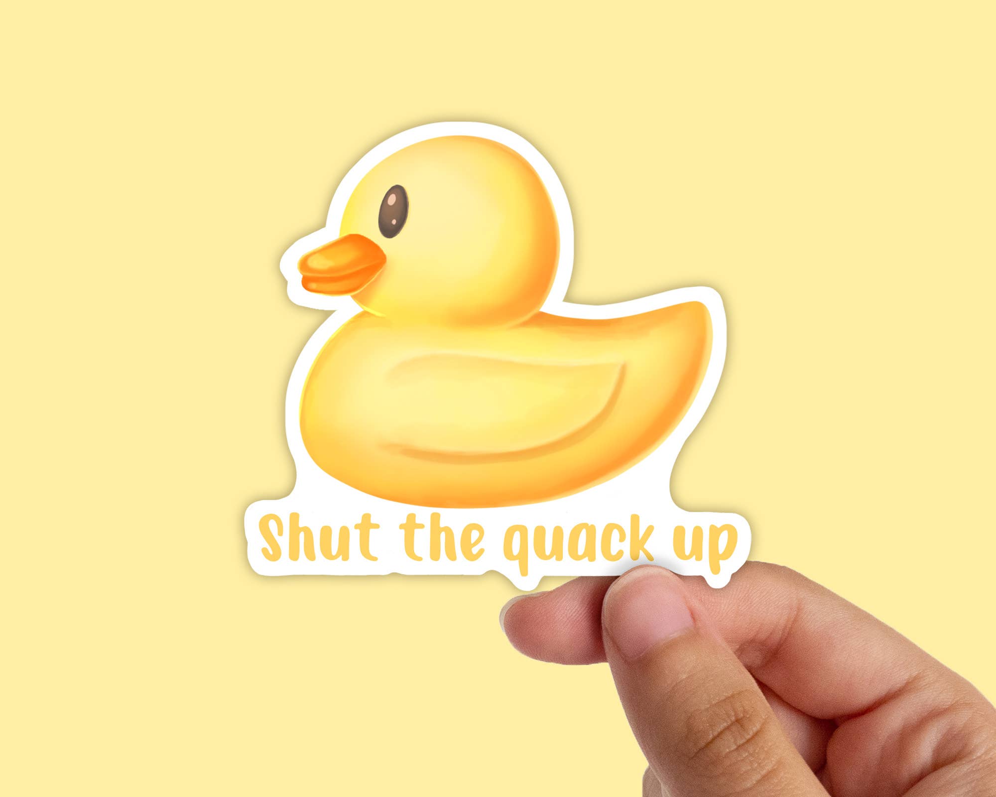 Join The Creative Side – wholesale Sticker – Rubber Duck, Waterproof Vinyl Sticker, Water Bottle Stickers
