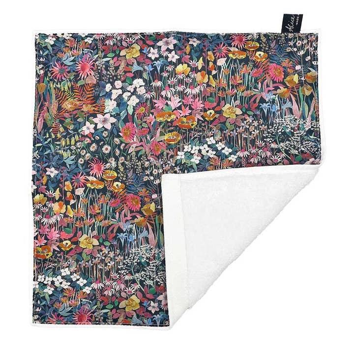 Liberty Faria Flowers Face Cloth for wholesale by Alice Caroline