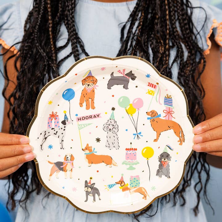 My Mind’s Eye - Wholesale Disposable Plate - PET1142 - Dog Party Plate1