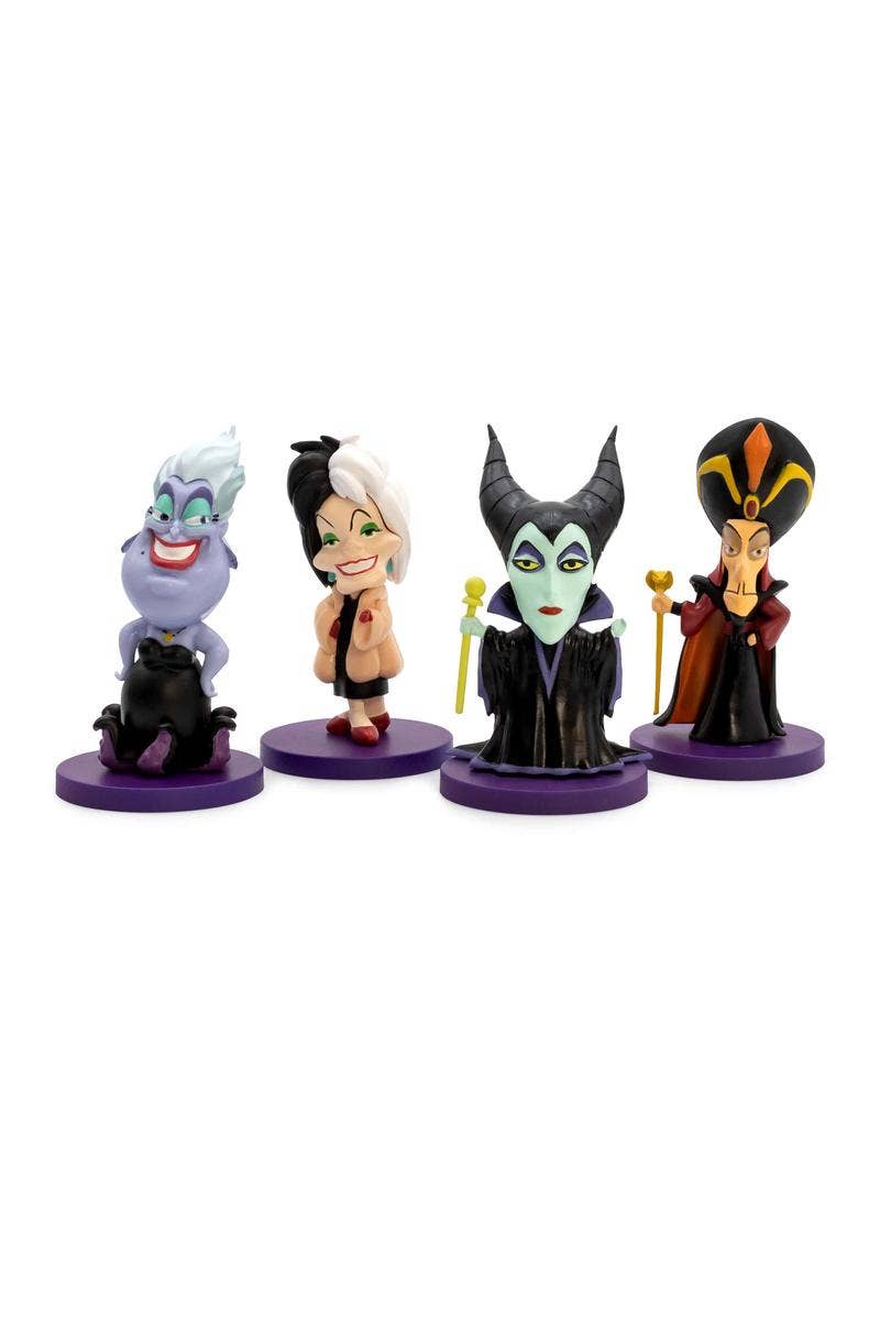 License 2 Play Toys - Wholesale Figurine Toy - Kids - Disney Villains 3" Vinyl Figures Window Box in 12pc Display1