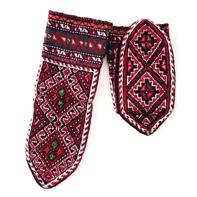 SONNATI - Wholesale Sock Slippers - Unisex - Unisex Wool House Sock Slipper - Brand Name: Zoe (SK 84)20