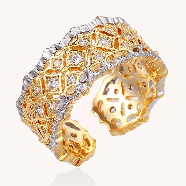Lattice Of Light Ring for wholesale by Branvas Jewelry