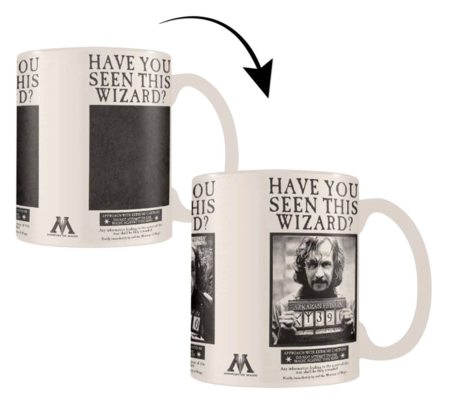 Close Up GmbH - Wholesale Coffee Mug - Harry Potter Thermoeffect Mug Wanted Sirius0