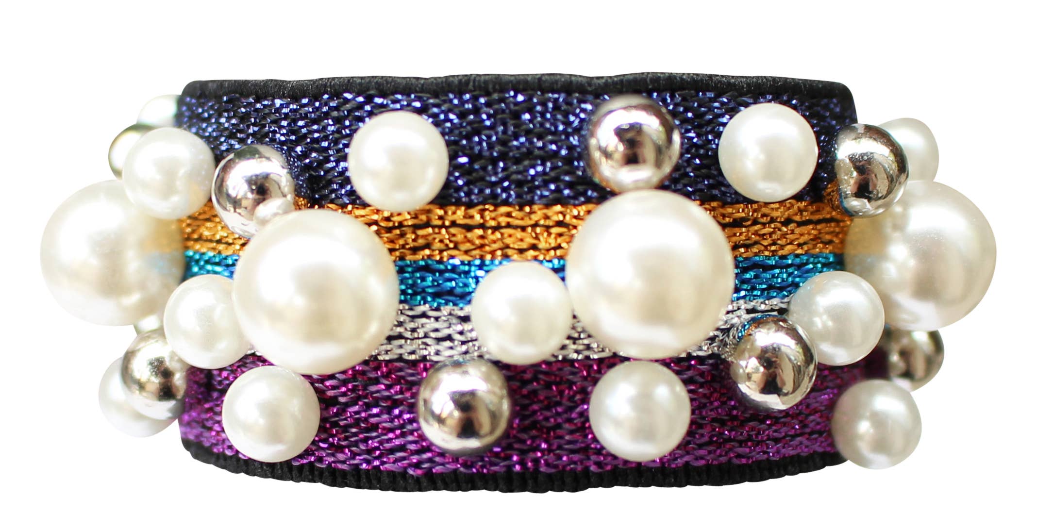 Gemelli – Engroshandel Hårbånd - Dame – Perle Stud Hair Tie24