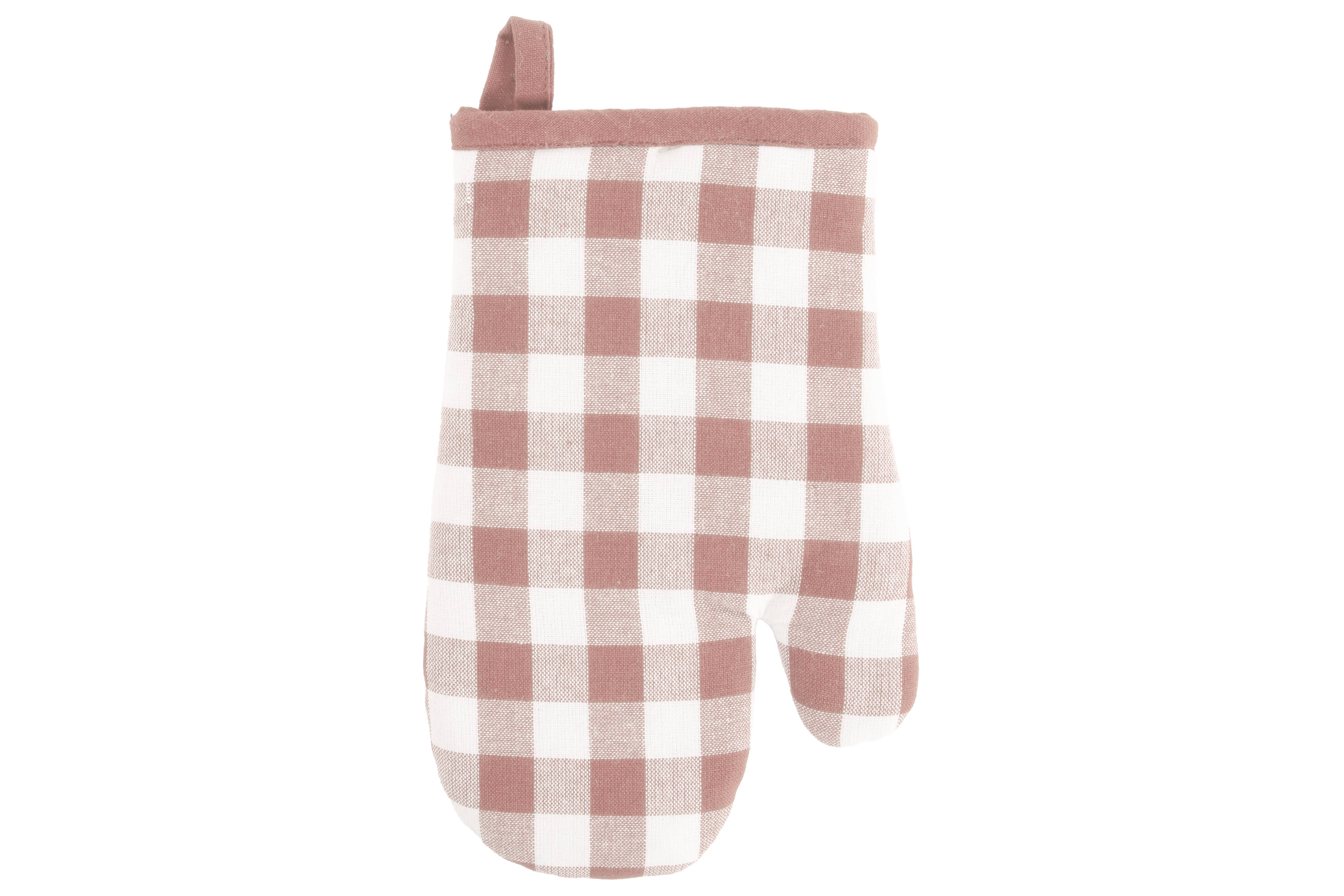 Tiseco - Wholesale Oven Mitt/Pot Holder - Oven mitt GINGHAM - 18x28 cm3