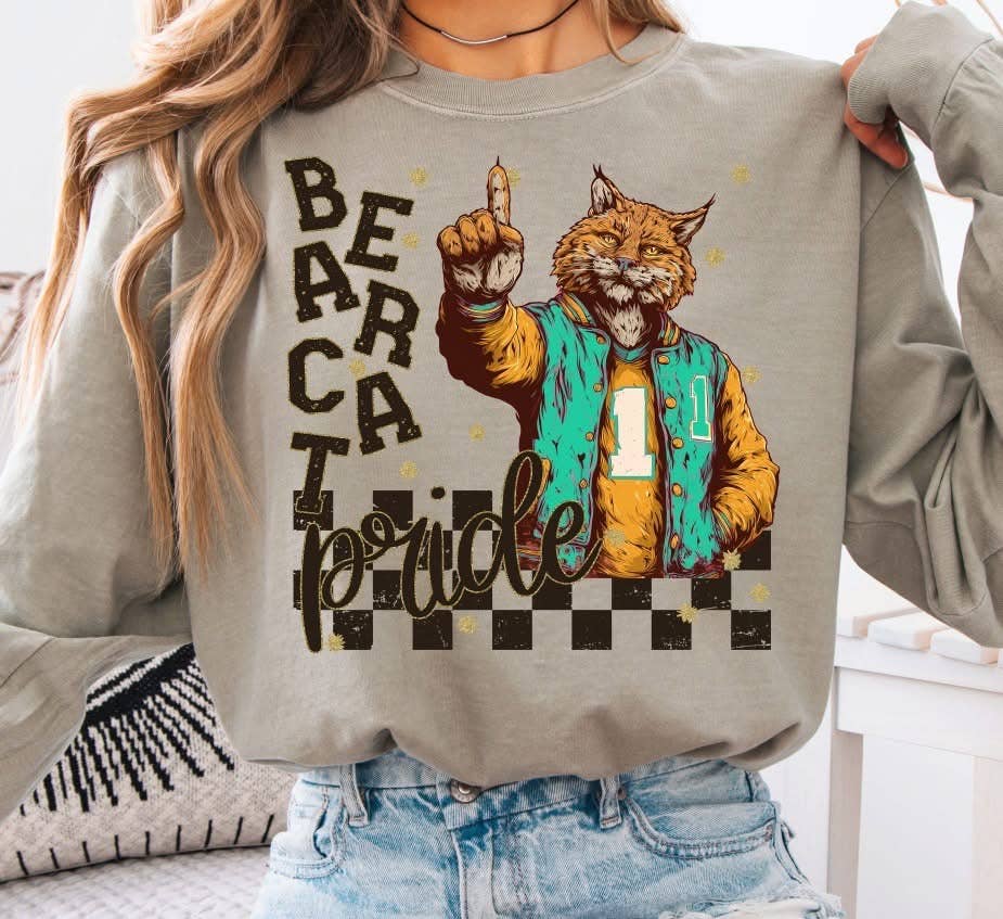 The Lyrical Spirit, LLC - Wholesale T-Shirt (Graphic) - Women's - School Spirit Mascot Pride Sandstone LS CC T-Shirt 27