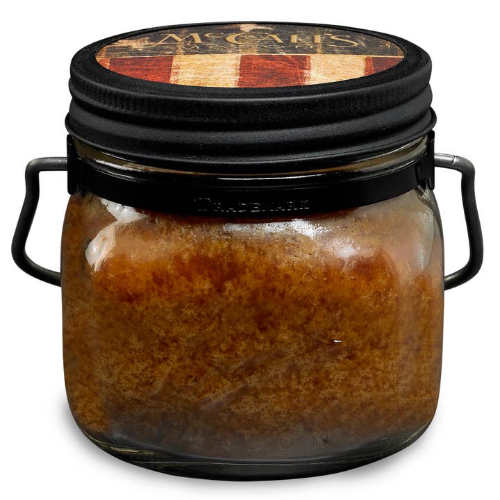 Cozy Cabin | Mason Jar Double Wick Candle for wholesale by McCall's Candles