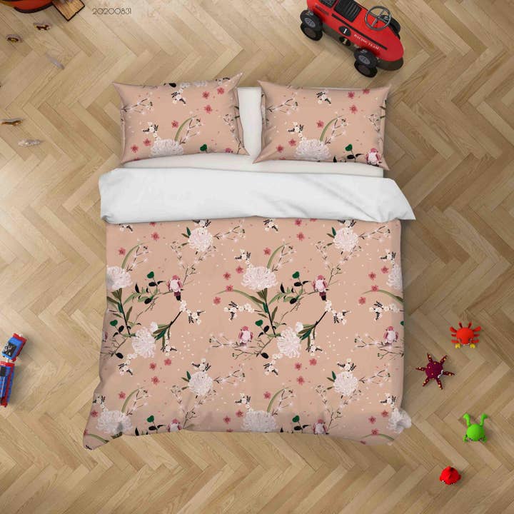 3D Sweet Mood Oriental Garden Flower Quilt Cover Set Bedding Set Duvet Cover Pillowcases WJ 3485 for wholesale by Jess Art Decoration