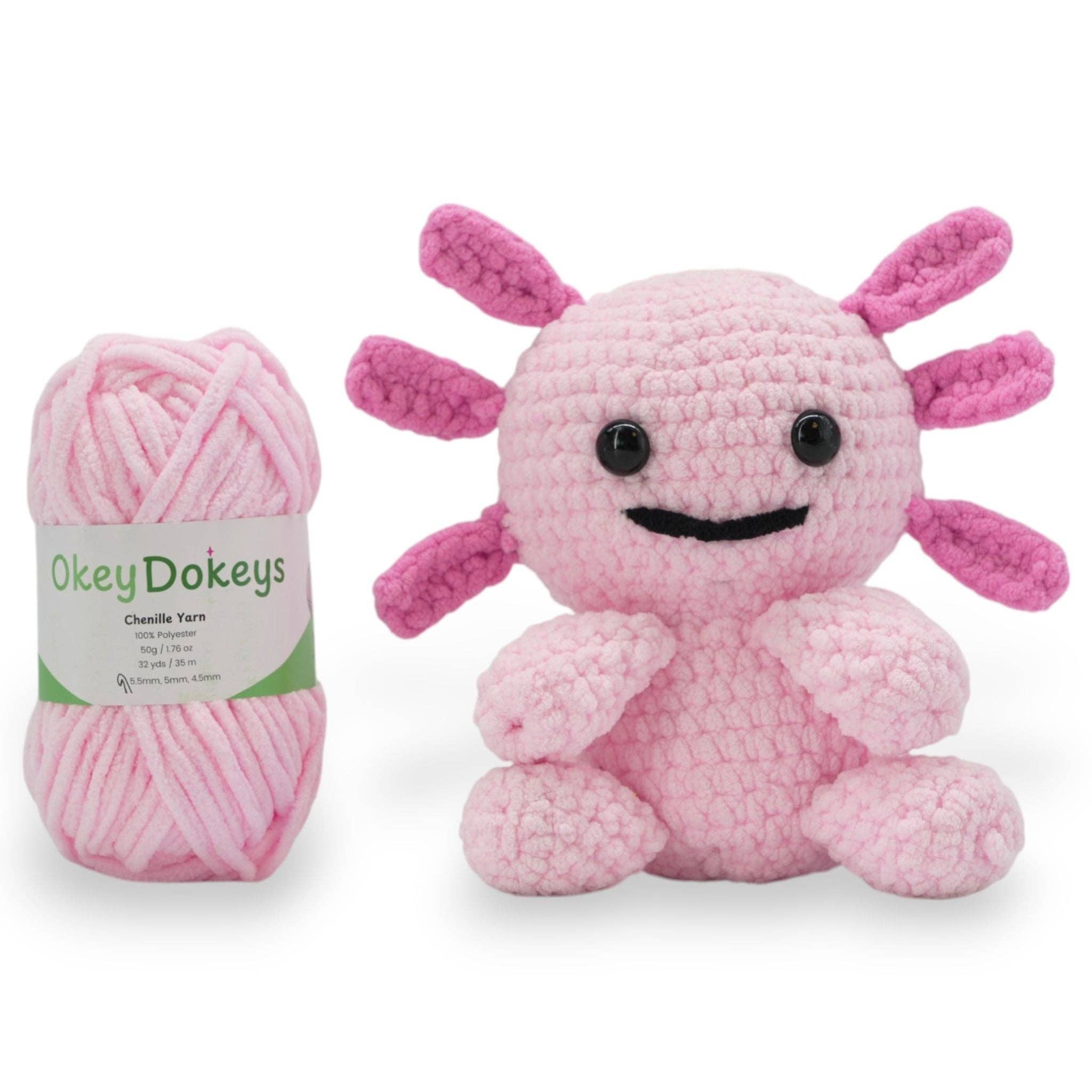 Okey Dokeys - Vente Fils à tricoter - Fil chenille - #6 Super épais - Écheveaux de 100g3