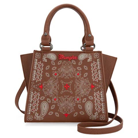 South End Clothing and Apparel L.L.C - Wholesale Satchel - Women's - Wrangler Paisley Mini Satchel1