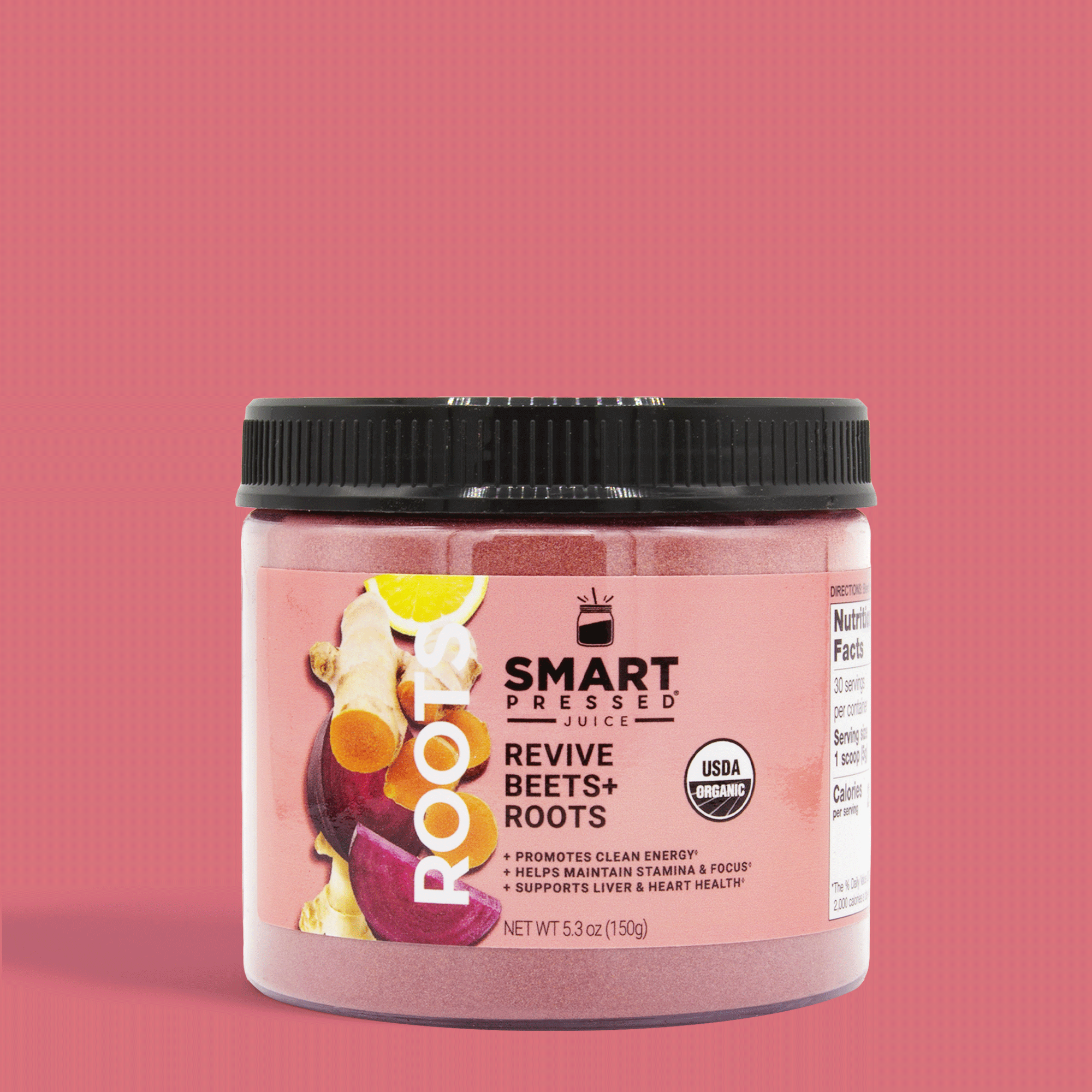 smartpressedjuice - Wholesale Powdered Health Drink - Revive Beets + Roots - EXP 10/20251