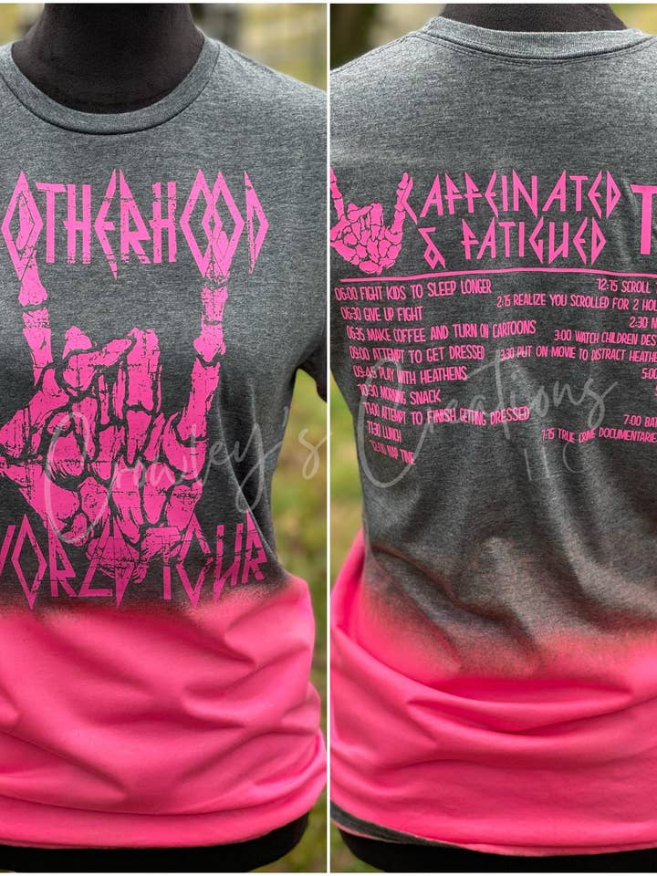 Motherhood World Tour, teinté à l'envers, unisexe pour la vente par Crowley's Creations, LLC