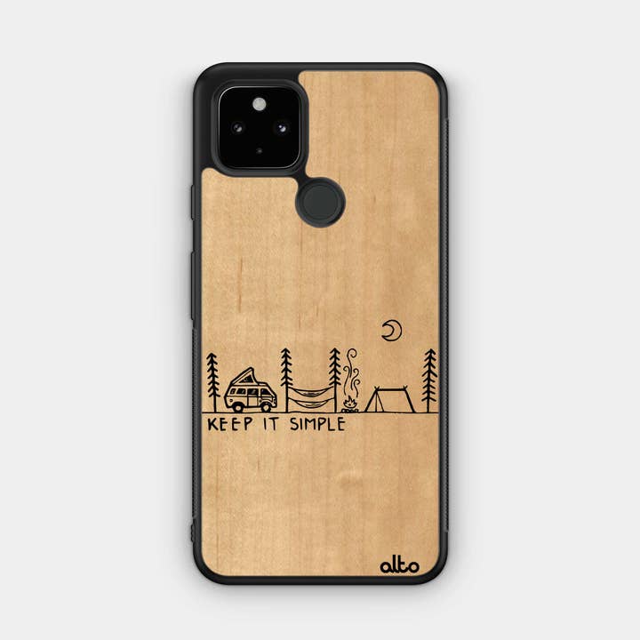 Madera de arce | Funda para teléfono Google Pixel - Van Life Design para venta al por mayor de Alto Collective