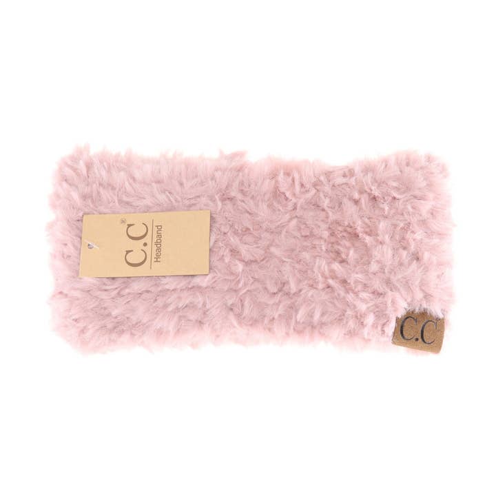 C.C Beanie - Wholesale Fashion Headband - Women's - Faux Fur Women's Fashion Headband