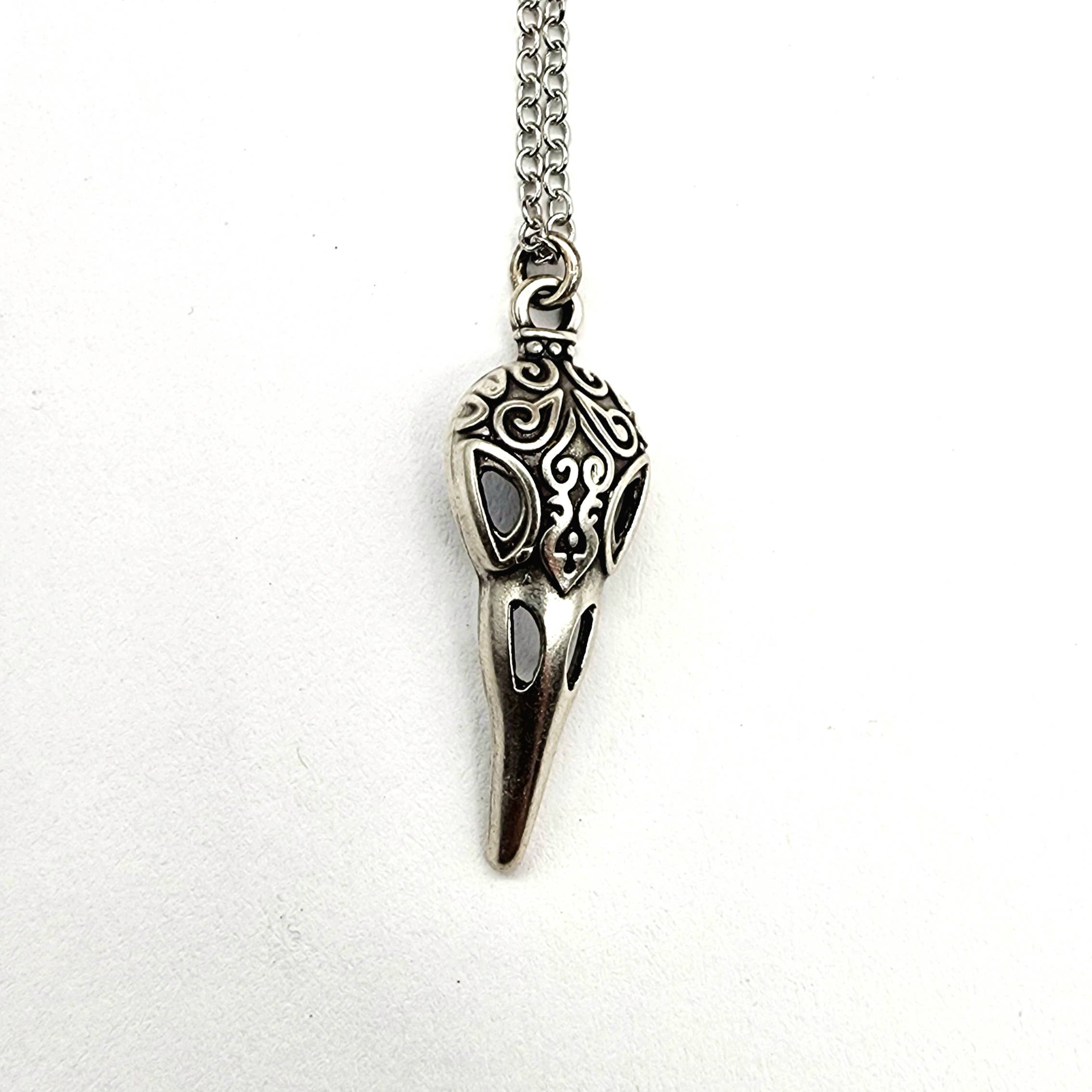 MergingMetals – wholesale Hänge-/berlockhalsband – Antik silverhalsband med korprelik2