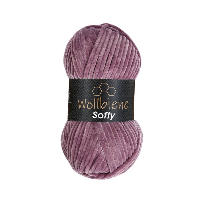 Wollbiene - Wholesale Yarn - wool bee softy chenille wool 100gr super bulky knitting