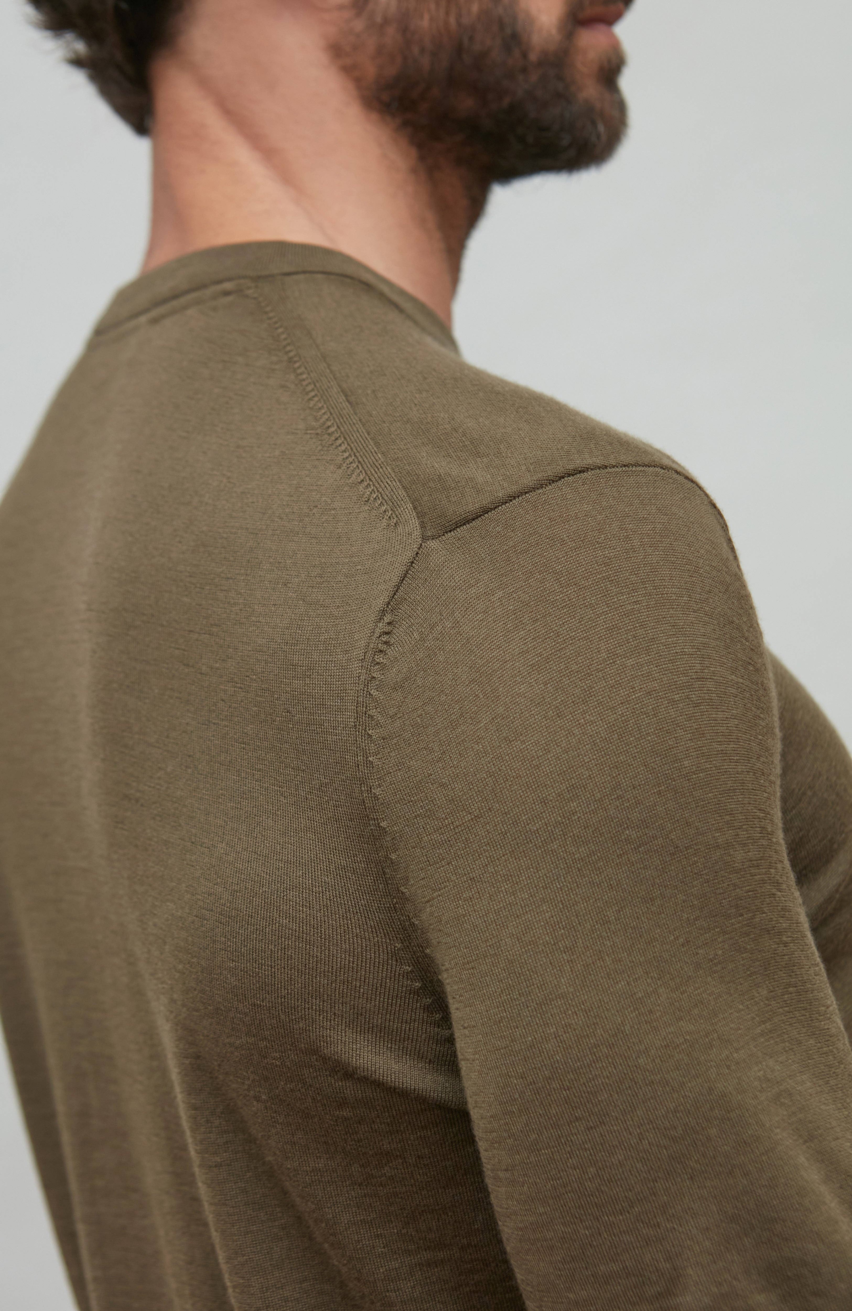 Paul James Knitwear – wholesale T-shirt – men's – Mens Superfine Merino Wool Knitted T-Shirt3