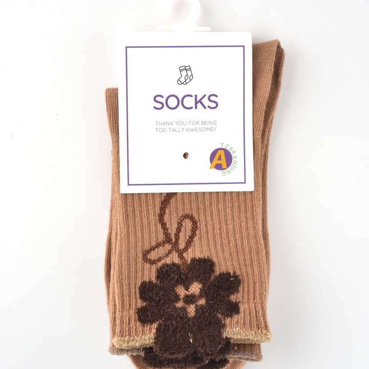 Funkyrel® Atzbranding Limited - Vendita all'ingrosso Calzini - Donna - Calzini invernali con stampa orso Rufia6