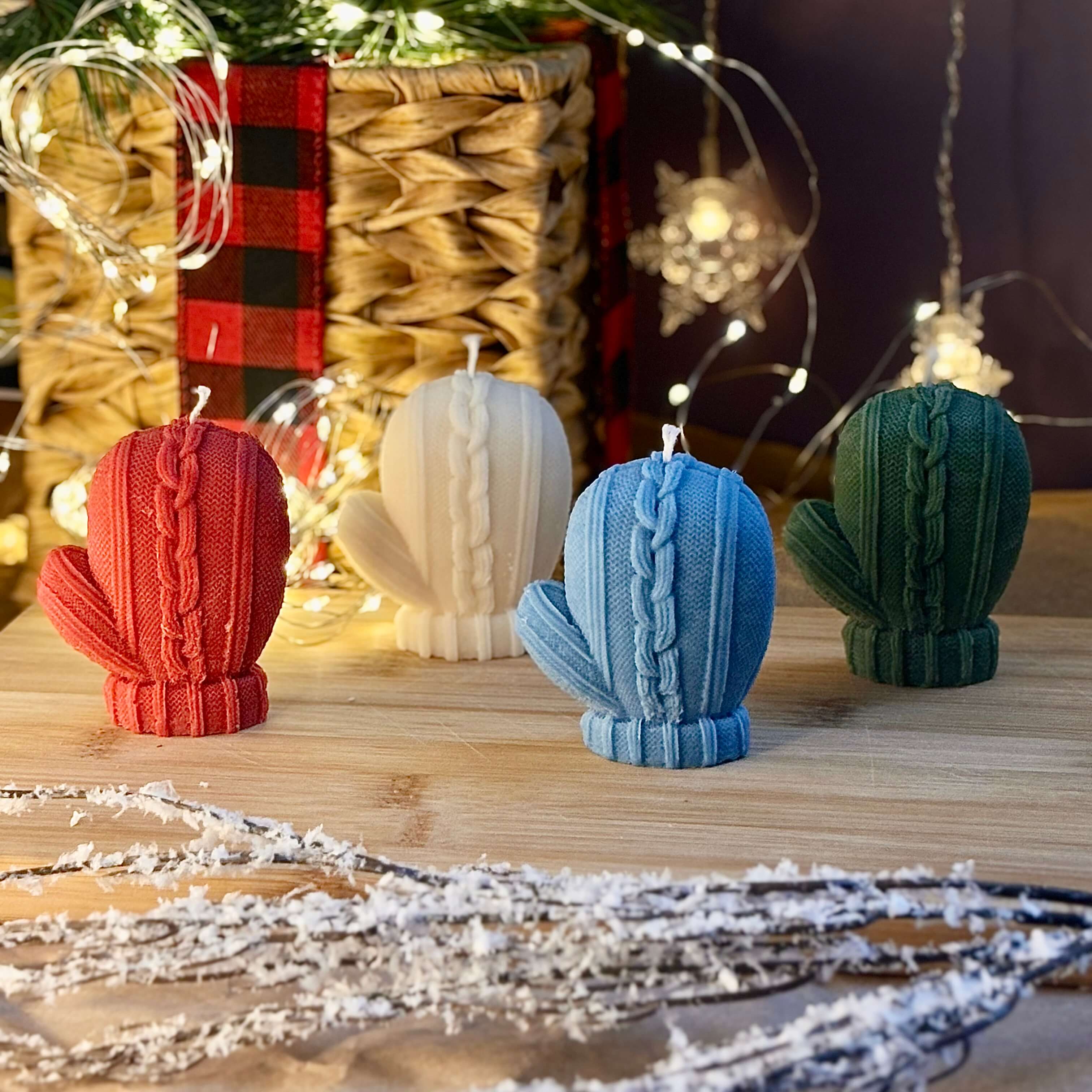 OH MY BOX – Engroshandel Gaveæske – Julegaveæske Vante Lys Sæt Ferie Sojavoks Dekoration3