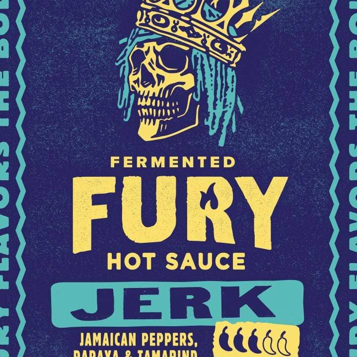 Fury Hot Sauce - Vendita all'ingrosso Salse piccanti - Jerk - Salsa piccante Jamaican Scotch Bonnet3