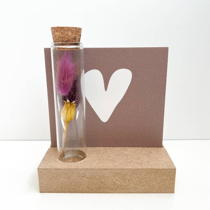 SEQ LIFESTYLE - Wholesale Gift Box - Gift box size S - Pink Flower Tube2