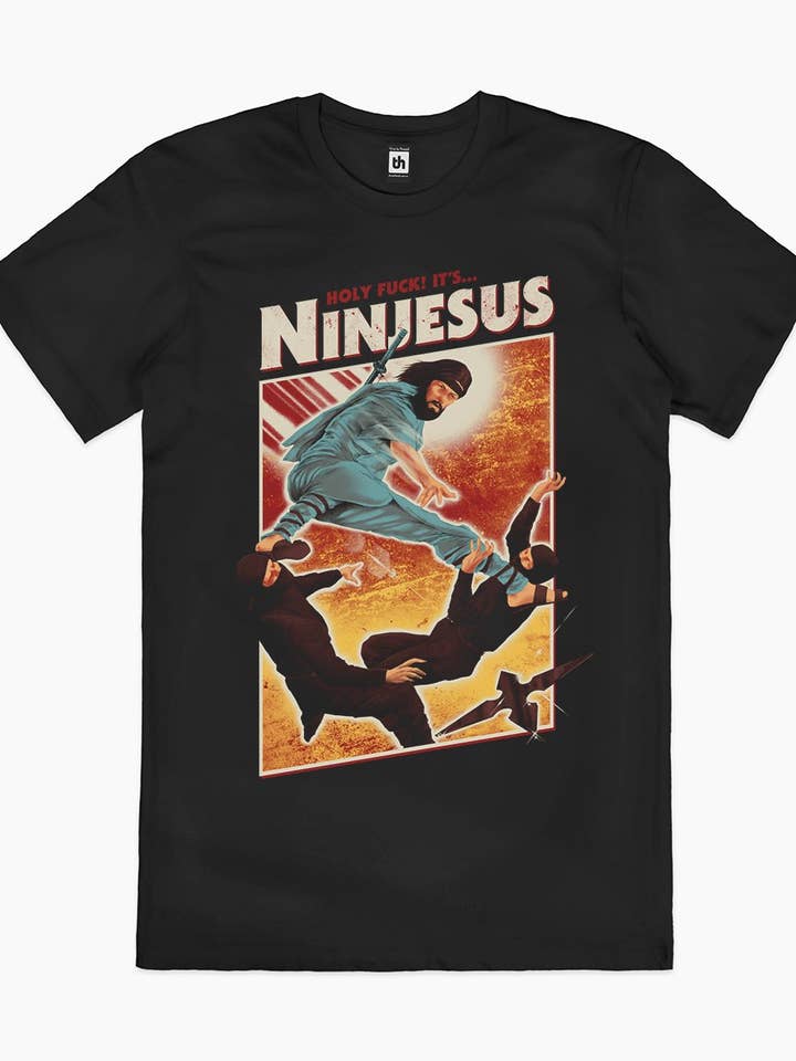 Threadheads - Vendita all'ingrosso Maglietta stampata - Unisex - Maglietta Ninjesus0