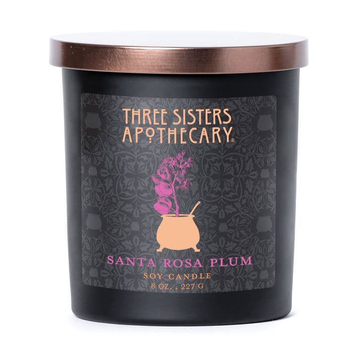 Vela Santa Rosa Plum para venta al por mayor de Soap Cauldron
