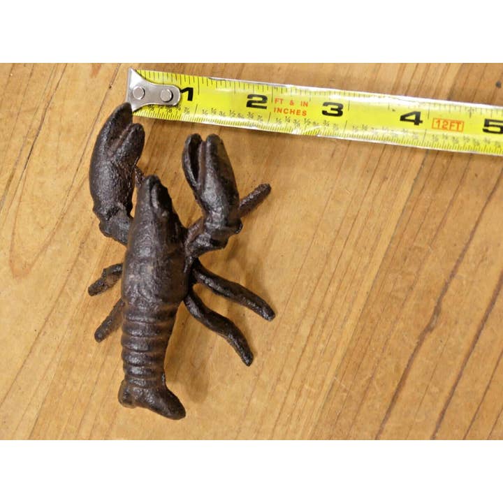Midwest Craft House - Wholesale Decorative Figurine - CAST IRON CRAWFISH / LOBSTER FIGURE3