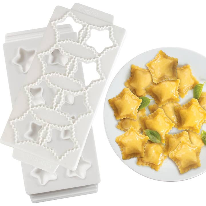 CucinaPro Mini 2" Star Shaped Ravioli Mold - Makes 8 for wholesale by CucinaPro