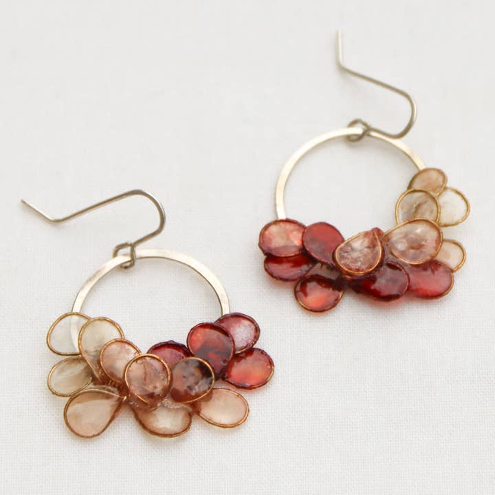 Verso - Wholesale Dangle Earrings - Laurel Earrings, Sterling Silver, Small3