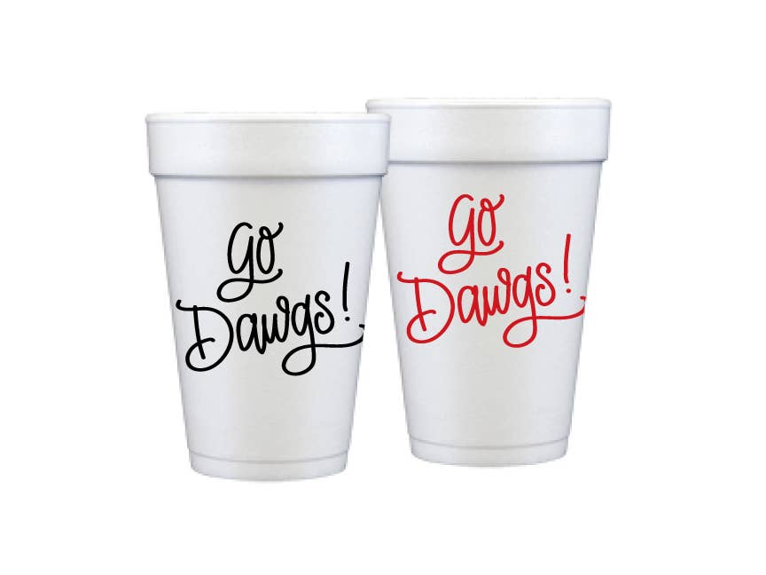 Natalie Chang - Wholesale Disposable Tableware Pack - Go Dawgs! | Game Day Cups & Napkins (All)0