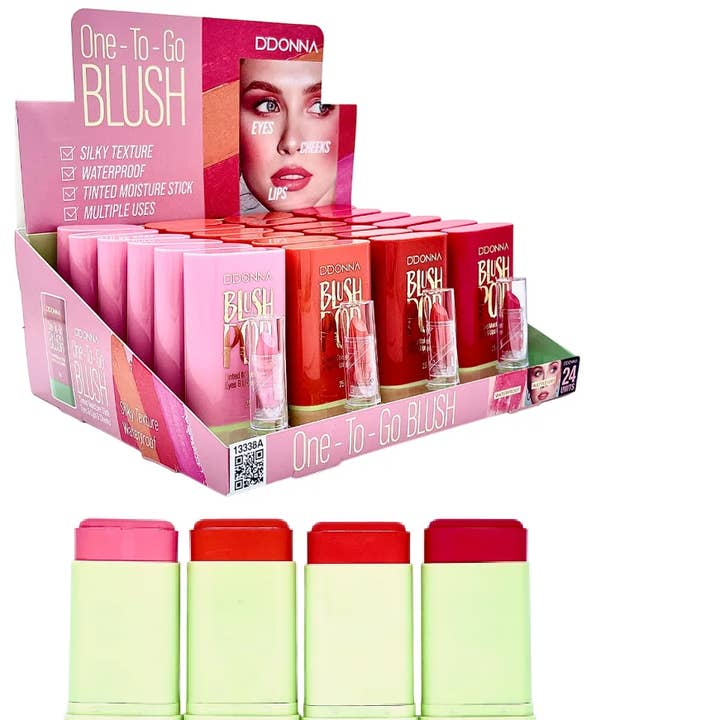 LS GROUP - Wholesale Blush - 3-in-1 stick blush for eyes, lips, cheeks0