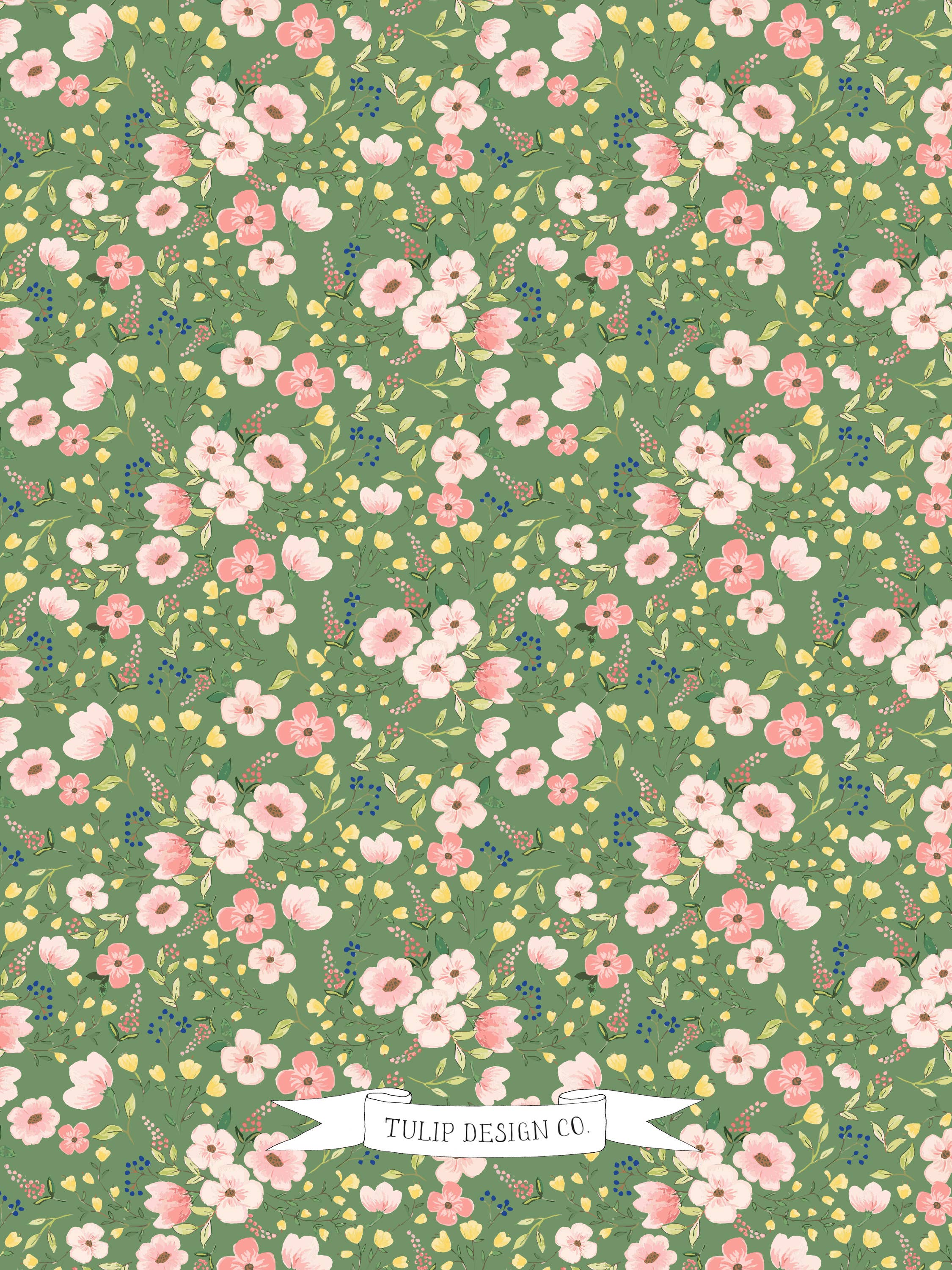 Tulip Design Company - Wholesale Flat Wrap - Sylvia Designer Paper1