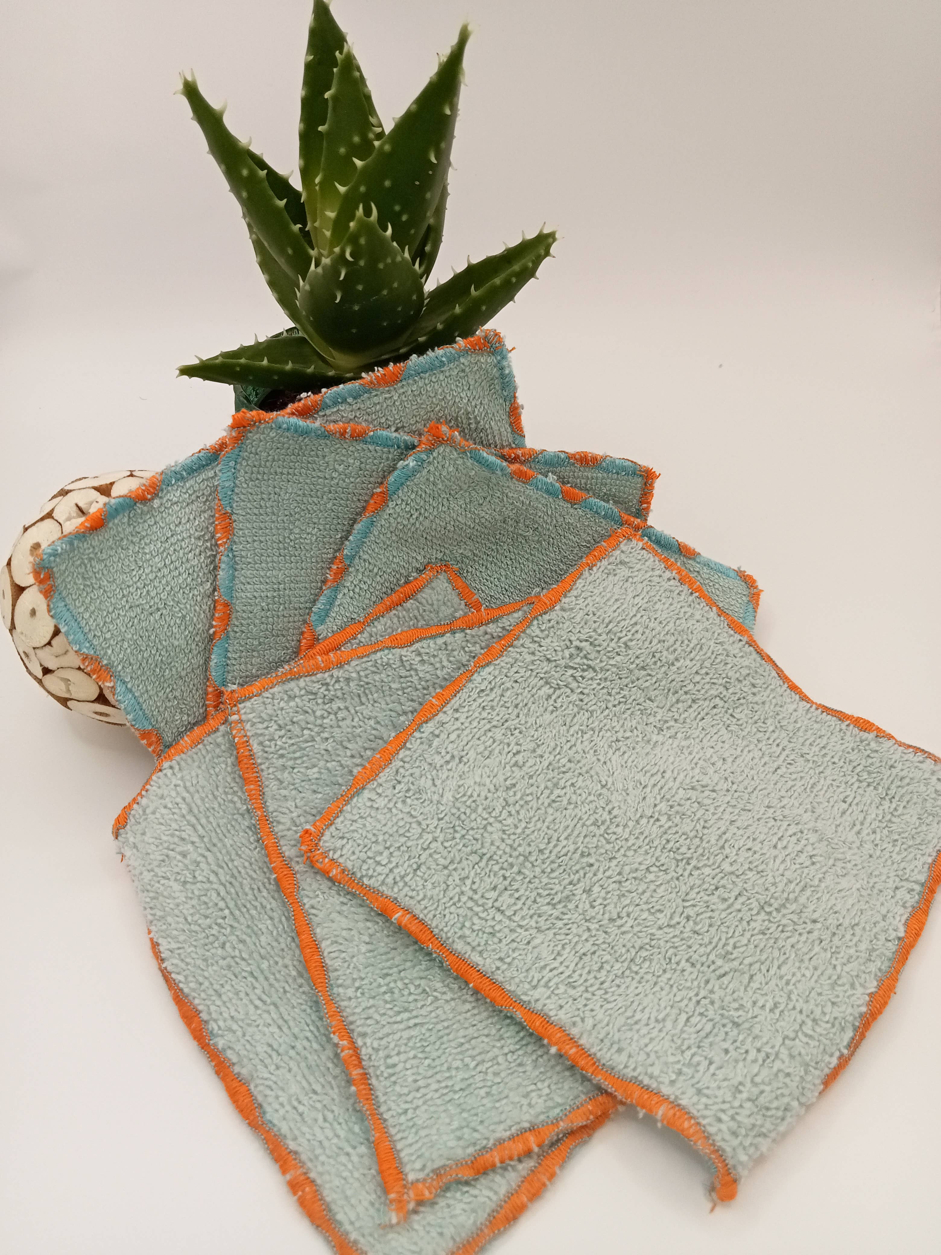 ZHENZHI – Großhandel Wattepad – Doppelseitige Bambustücher, 6 Stück1