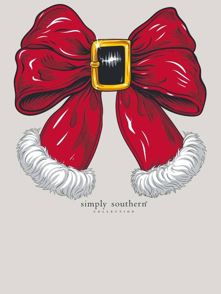 simply southern - Wholesale Graphic Sweatshirt - Women's - CREW-SANTABOW-FLURRY