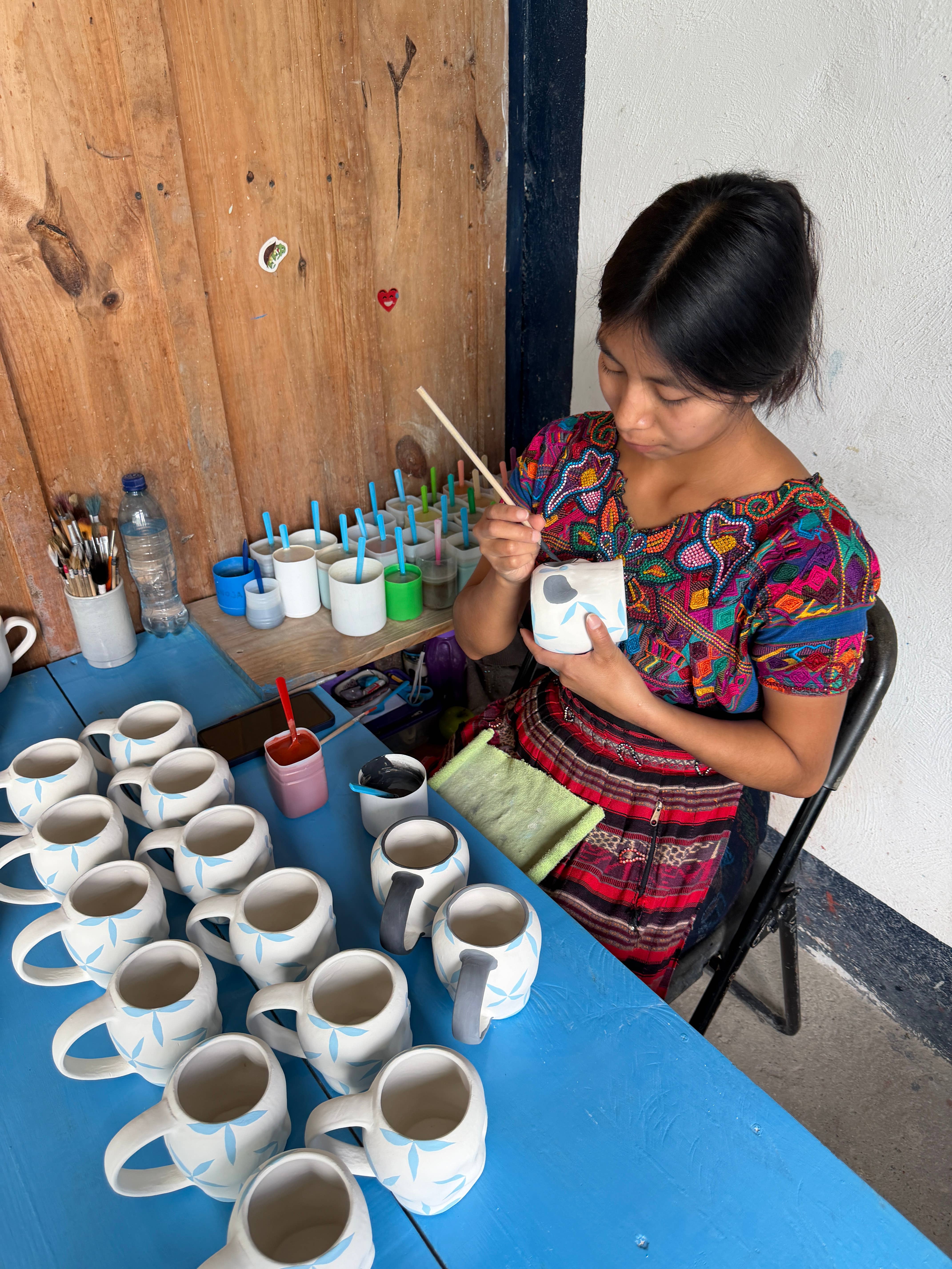 Lucia's Imports - Venta al por mayor Taza - Taza de café calavera de azúcar de comercio justo7